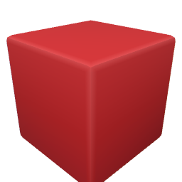 Colored Block Red